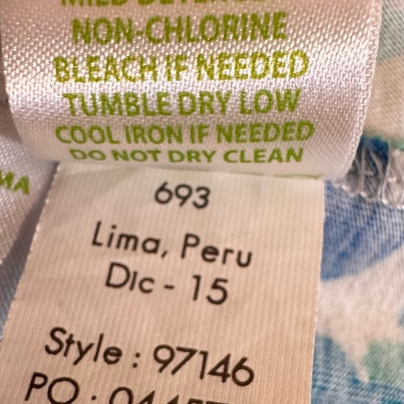 Lilly Pulitzer Monterey Tank Dress In A Pinch Racerback Women’s size Medium EUC - Picture 7 of 11